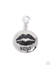 Load image into Gallery viewer, Just a Kiss - Silver (Rhodium) Charm
