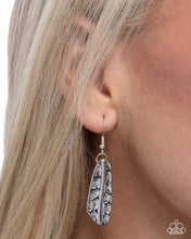 Load image into Gallery viewer, Handcrafted Hierarchy - Silver (Leaf-Like Pendant) Necklace
