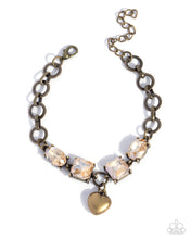 Load image into Gallery viewer, Romantic Rescue - Brass Bracelet
