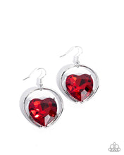 Load image into Gallery viewer, Valuable Valentines - Red (Gen) Heart Earring
