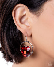 Load image into Gallery viewer, Valuable Valentines - Red (Gen) Heart Earring

