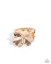 Load image into Gallery viewer, Low-Key Luck - Gold (Four-Leaf Clover) Ring
