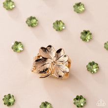 Load image into Gallery viewer, Low-Key Luck - Gold (Four-Leaf Clover) Ring

