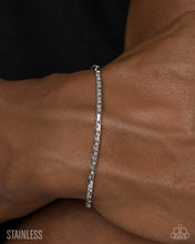 Load image into Gallery viewer, Formidably Fastened - Silver (Stainless Steel) Bracelet
