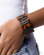 Load image into Gallery viewer, Audacious Pattern - Brass (Tortoiseshell) Bracelet
