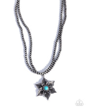 Load image into Gallery viewer, Santa Fe Socialite - Blue (Turquoise) Necklace
