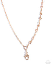 Load image into Gallery viewer, Romantic Horoscope - Gold Heart Lanyard Necklace
