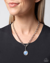 Load image into Gallery viewer, Serene Story - Rhodium Plated White Moonstone Charm

