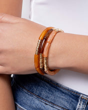 Load image into Gallery viewer, Cheerful Comeback - Orange (Acrylic) Bracelet

