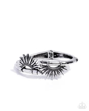 Load image into Gallery viewer, Sunburst Spell - Silver Hinge Bracelet
