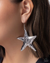 Load image into Gallery viewer, Stark Stars - Silver (Star) Earring
