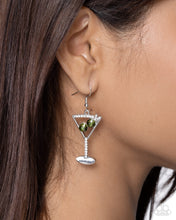 Load image into Gallery viewer, Memorable Martini - Green Earring
