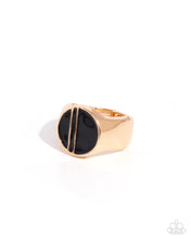 Load image into Gallery viewer, Generous Glam - Black (Painted Backdrop) Ring
