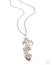 Load image into Gallery viewer, Tasteful Twinkle - White (Lanyard) Necklace
