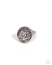 Load image into Gallery viewer, Leading the Pride - Silver (Lion's Head) Ring

