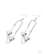 Load image into Gallery viewer, Captivating Cascade - Silver Earring
