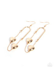 Load image into Gallery viewer, Captivating Cascade - Gold Earring

