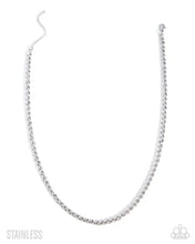 Load image into Gallery viewer, Fashionable Follower - Silver (Stainless Steel)  Necklace

