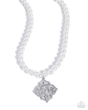 Load image into Gallery viewer, Adorable Art Deco - White (Pearl) Necklace
