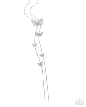 Load image into Gallery viewer, Fluttering Freestyle - Silver (Butterfly) Necklace
