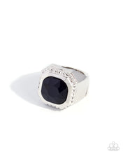 Load image into Gallery viewer, Humble Halftime - Black Gem Ring
