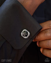 Load image into Gallery viewer, Humble Hallmark - Black Gem  Cuff Link
