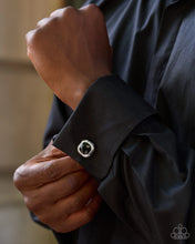 Load image into Gallery viewer, Humble Hallmark - Black Gem  Cuff Link
