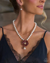 Load image into Gallery viewer, Whimsical Want - Brown (Flower)Necklace -
