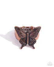 Load image into Gallery viewer, Aerial Attribute - Copper (Butterfly) Ring
