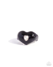 Load image into Gallery viewer, Heartfelt Hymn - Black Ring

