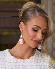 Load image into Gallery viewer, Captivating Cameo - Orange Earring
