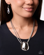 Load image into Gallery viewer, Longitudinal Legacy - Silver Necklace
