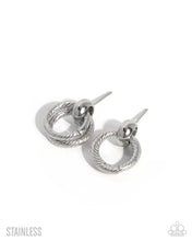 Load image into Gallery viewer, Harmonious Haute - Silver (Stainless Steel) Post Earring
