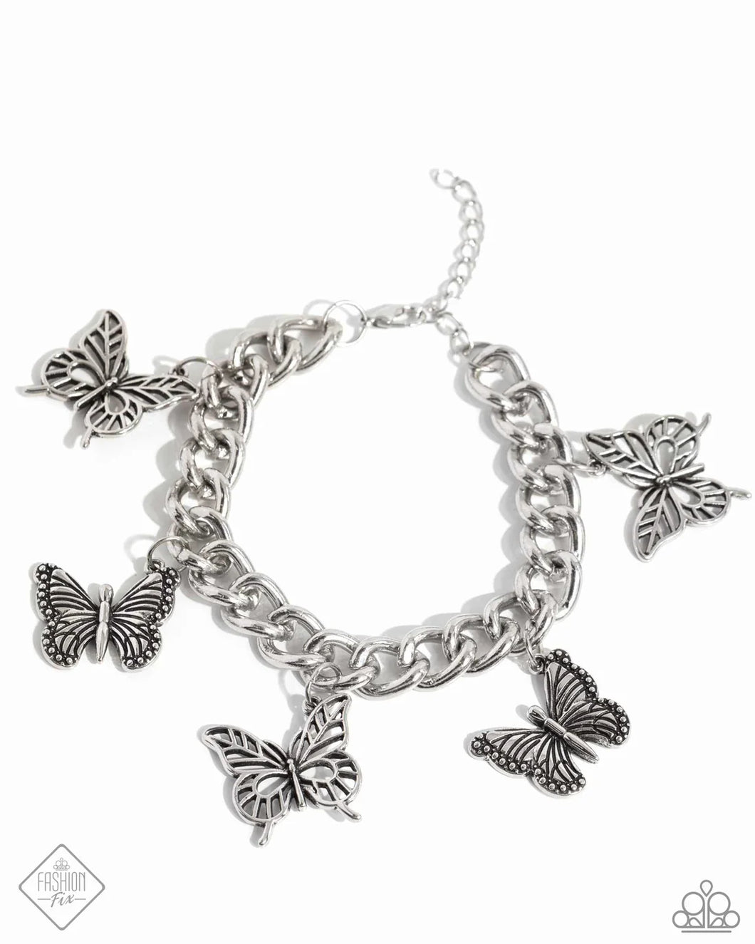 Aerial Ambience - Silver (Butterfly) Bracelet (SSF-0524)