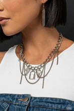 Load image into Gallery viewer, Against the LOCK - Silver Necklace (MM-0124)
