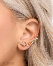 Load image into Gallery viewer, Blooming Boulevard - Gold Cuff Earring
