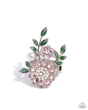 Load image into Gallery viewer, Budding Bling - Pink (Flower) Ring (LOP-0824)
