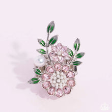 Load image into Gallery viewer, Budding Bling - Pink (Flower) Ring (LOP-0824)
