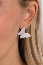 Load image into Gallery viewer, Butterfly Beholder - Silver Post Earring
