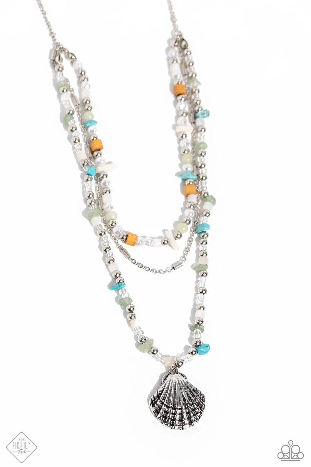 Coastline Couture - Multi Necklace (SSF-0324)