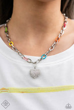 Load image into Gallery viewer, Colorful Candidate - Multi (Heart) Necklace (GM-1023)
