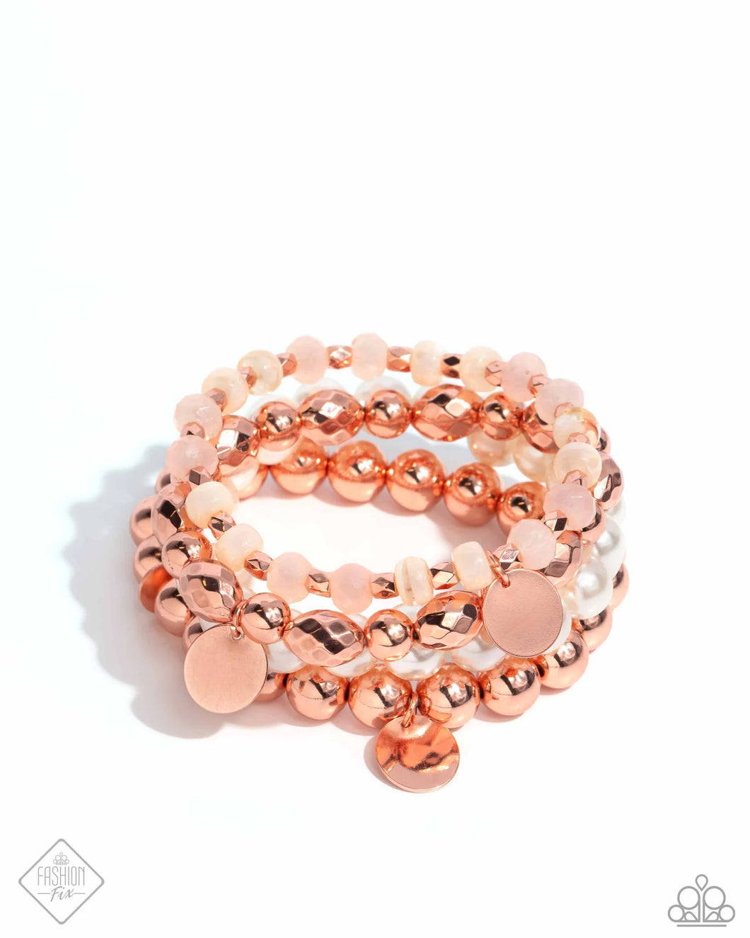 Dawn Demonstration - Copper (Shiny) Stretchy Bracelet  (GM-0524)