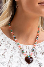 Load image into Gallery viewer, Desertscape Delight - Blue (turquoise) Necklace (SSF-1223)
