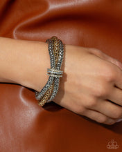 Load image into Gallery viewer, Faceted Facade - Multi (Stretchy) Bracelet (LOP-0525)
