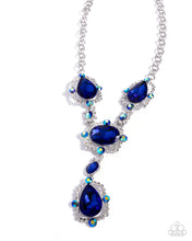 Load image into Gallery viewer, Fancy Formula - Blue Necklace (LOP-0226)
