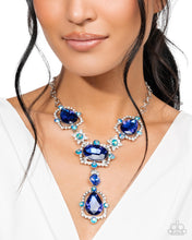 Load image into Gallery viewer, Fancy Formula - Blue Necklace (LOP-0226)
