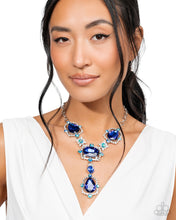 Load image into Gallery viewer, Fancy Formula - Blue Necklace (LOP-0226)
