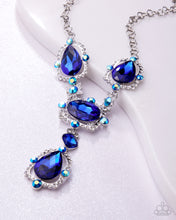 Load image into Gallery viewer, Fancy Formula - Blue Necklace (LOP-0226)
