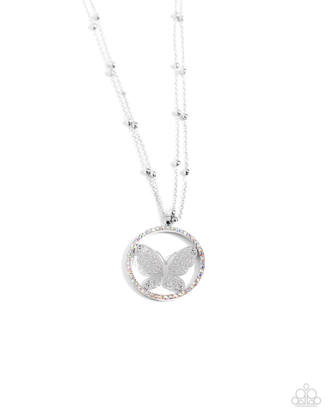 Festive Flight - Multi (Butterfly) Necklace