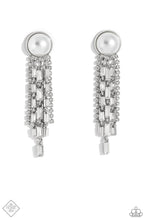 Load image into Gallery viewer, Genuinely Gatsby - White (Rhinestone and Pearl) Earring (FFA-1023)
